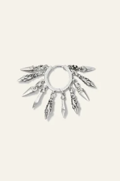 Ba&Sh MINA boucle créole GRIS New