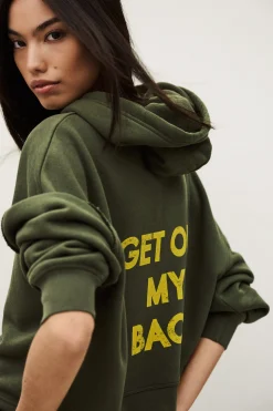 Ba&Sh MOBY sweat-shirt capuche loose VERT Clearance