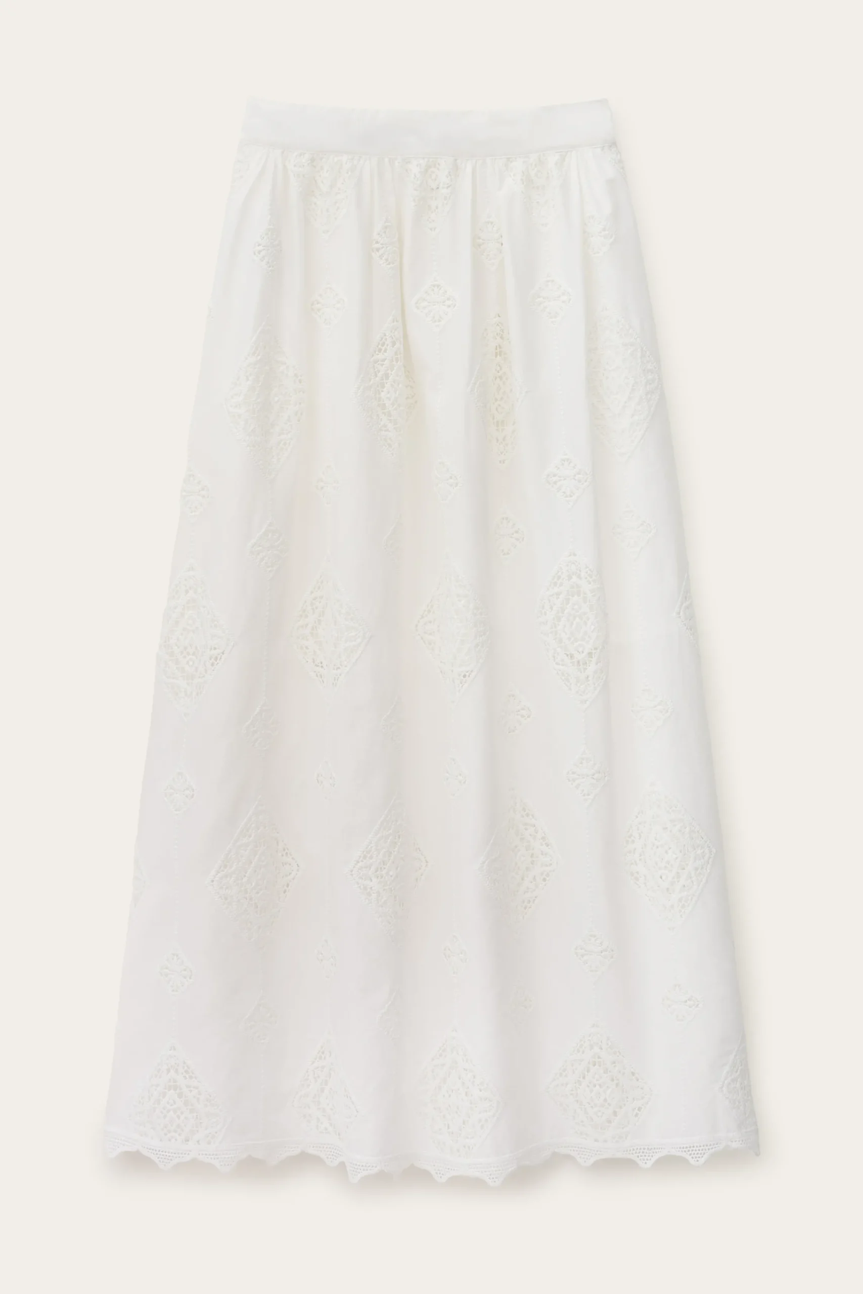 Ba&Sh MONA jupe longue ECRU Outlet