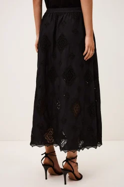 Ba&Sh MONA jupe longue NOIR Sale