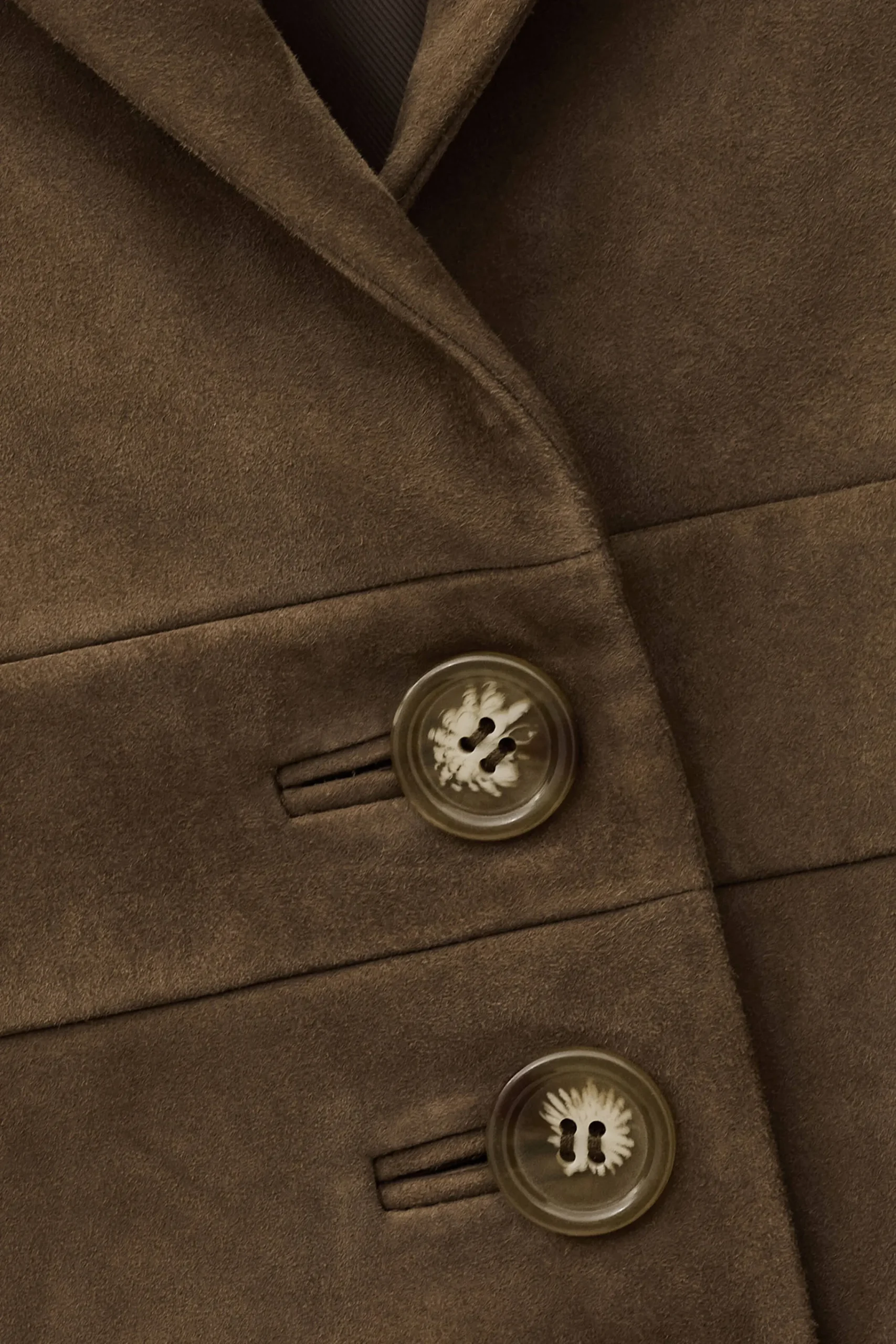Ba&Sh MORFEO veste cuir velours VERT Online