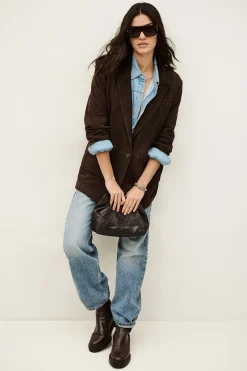 Ba&Sh MOSTY blazer long tailleur MARRON Clearance