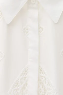 Ba&Sh MURIEL chemise manches /4 ECRU