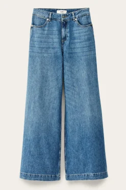 Ba&Sh MUSC jean coupe large BLEU Clearance