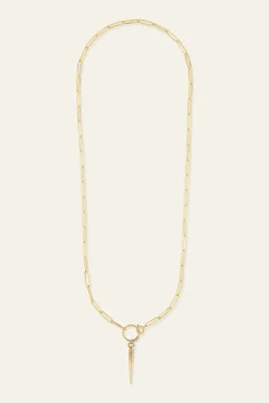 Ba&Sh NAOMIE collier long DORE Outlet