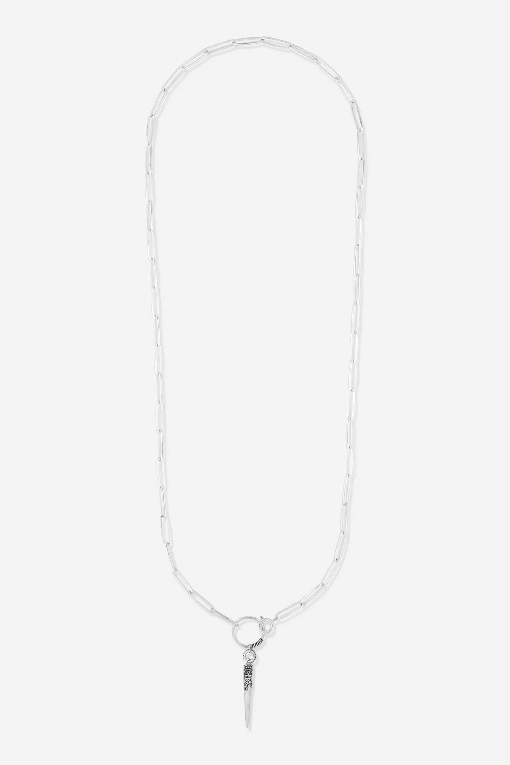 Ba&Sh NAOMIE collier long GRIS Outlet