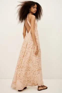 Ba&Sh NATZ robe longue dos ECRU Sale