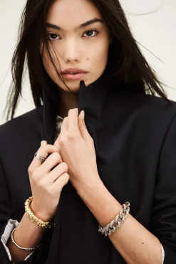 Ba&Sh NISHA blazer droit tailleur BLEU Best