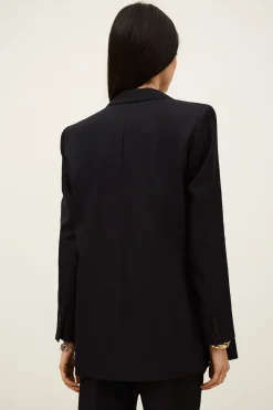 Ba&Sh NISHA blazer droit tailleur BLEU Best