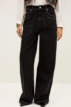 Ba&Sh NOEL jean droit GRIS Best