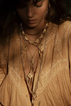 Ba&Sh NOOR collier style ethnique DORE Online