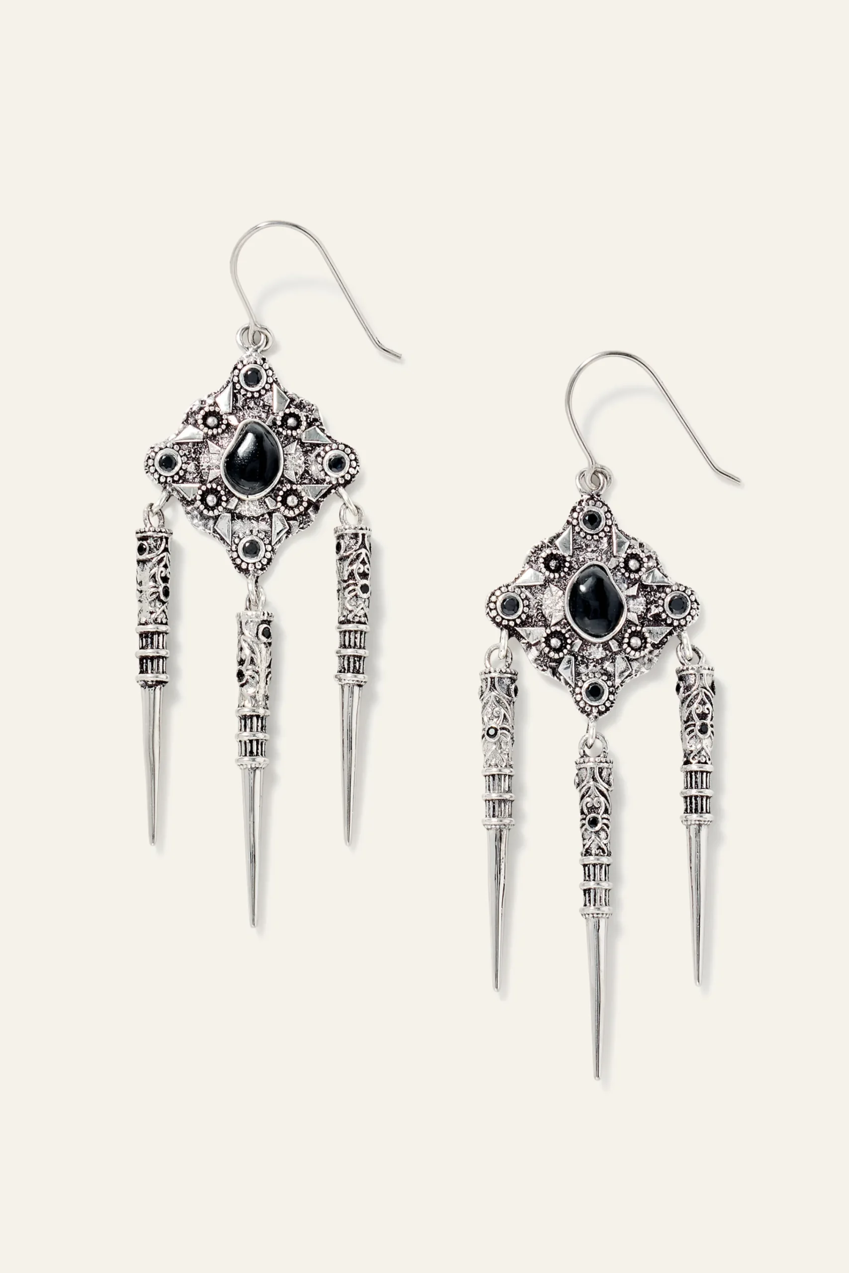 Ba&Sh NORA boucles d'oreilles pendantes GRIS Online