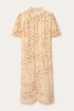 Ba&Sh NORMA robe chemise midi ECRU Sale
