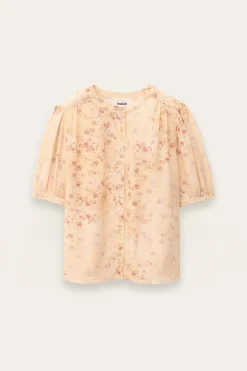 Ba&Sh NOVELLA chemise manches ballons ECRU New