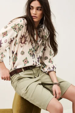 Ba&Sh ODELIE chemise imprimée ECRU Best