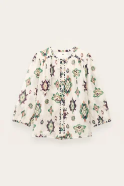 Ba&Sh ODELIE chemise imprimée ECRU Best