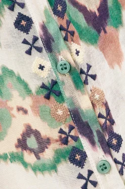 Ba&Sh ODELIE chemise imprimée ECRU Best