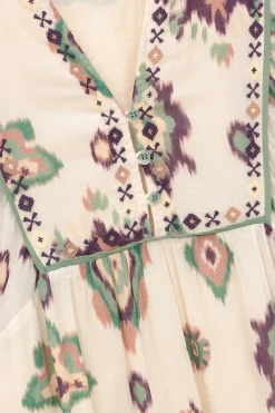 Ba&Sh OELIA robe midi ECRU Clearance