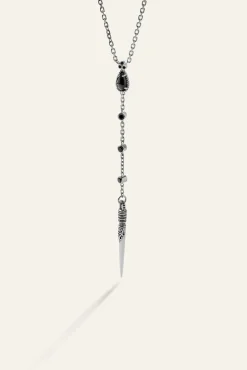 Ba&Sh OJAS collier avec pendentif GRIS Clearance