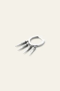 Ba&Sh OKINAWA boucle d'oreille 85 € GRIS