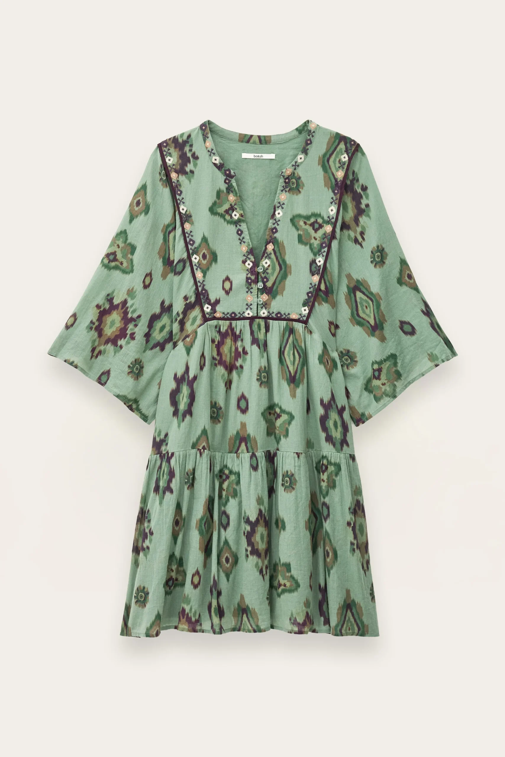 Ba&Sh OLALIE robe courte VERT Online