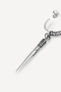 Ba&Sh OLIVIA boucle d'oreille GRIS Outlet