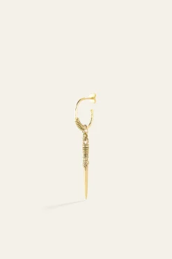Ba&Sh OLIVIA boucle d'oreille DORE Sale