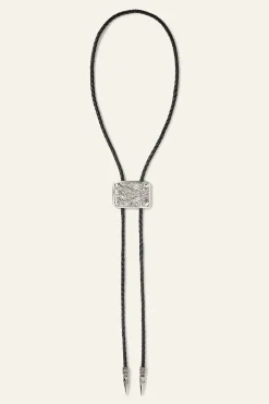 Ba&Sh ORTAN bolo tie en argent GRIS Outlet