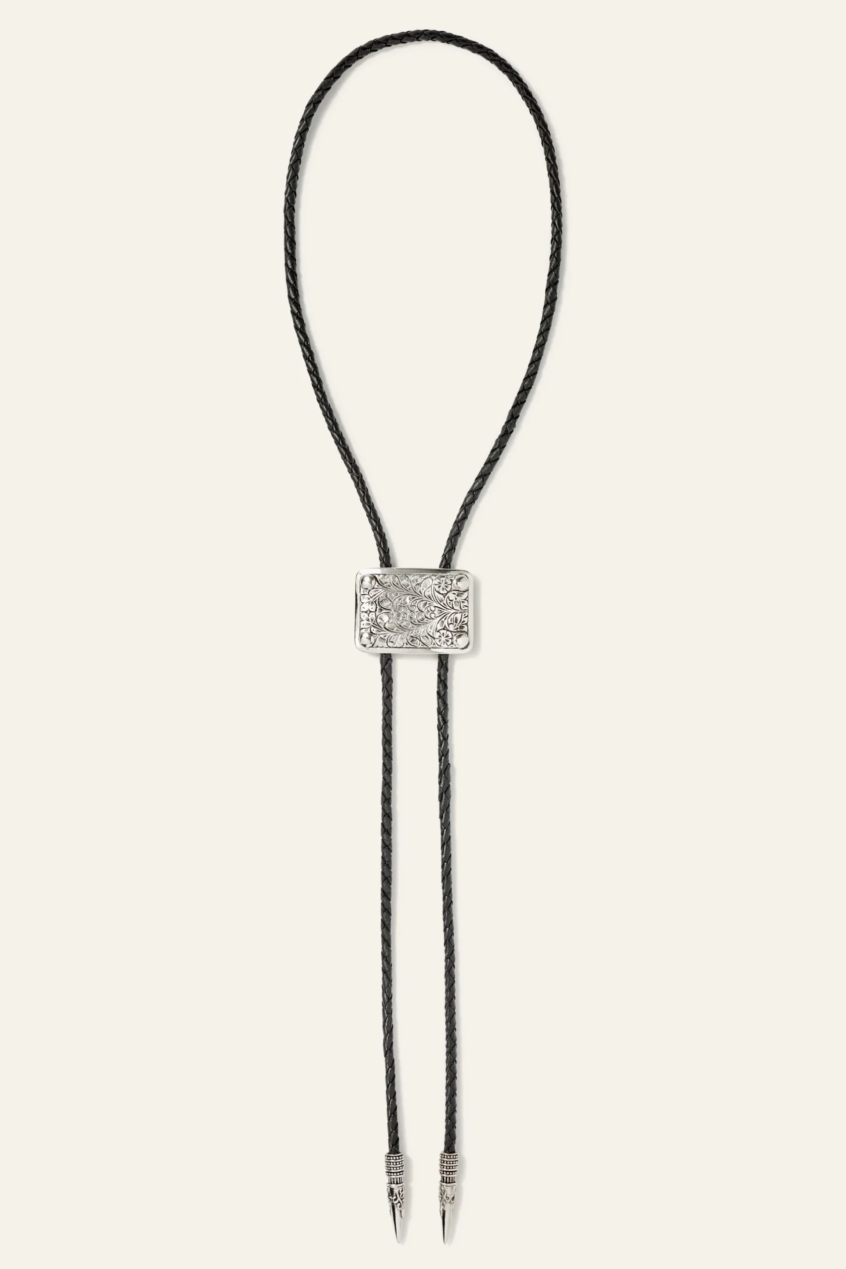 Ba&Sh ORTAN bolo tie en argent GRIS Outlet