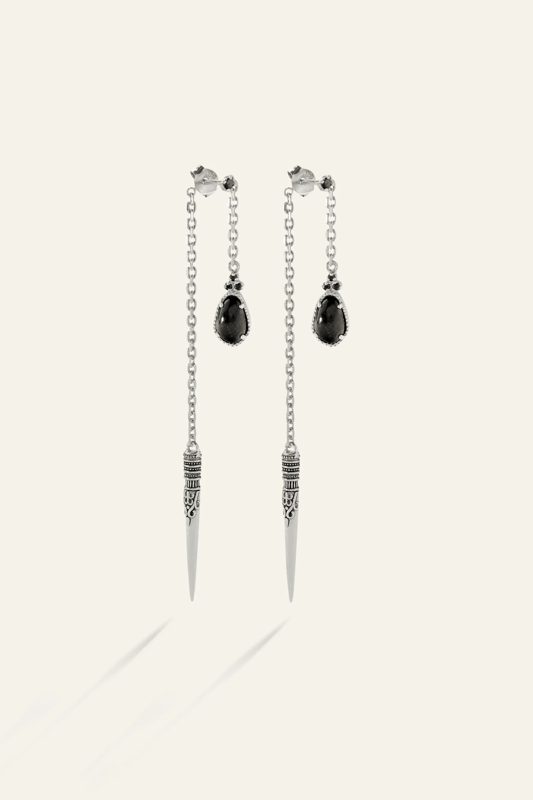 Ba&Sh OSKAR boucles d'oreilles pendentifs 130 € GRIS Online