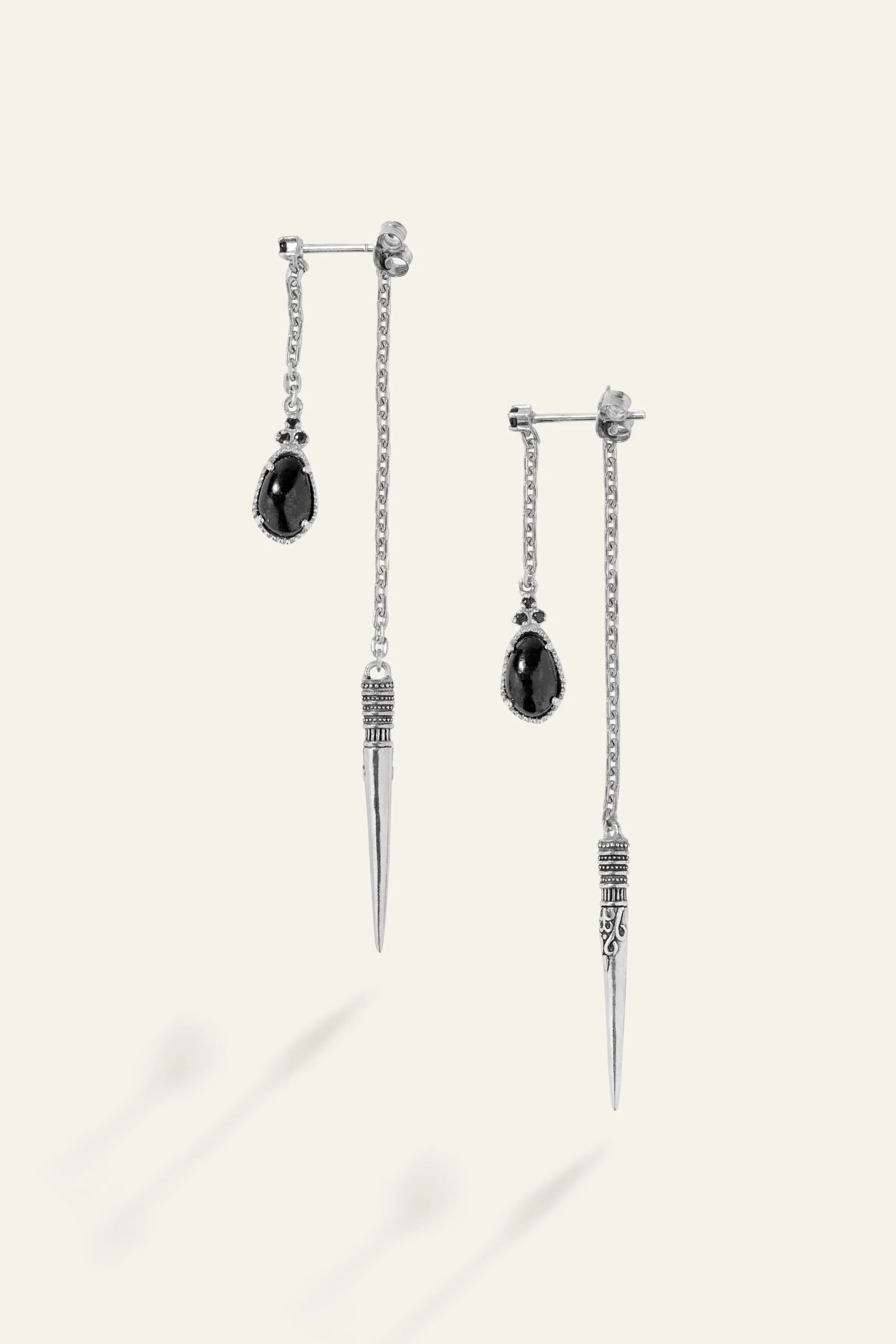 Ba&Sh OSKAR boucles d'oreilles pendentifs 130 € GRIS Online