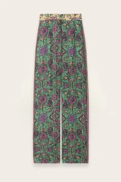 Ba&Sh PALI pantalon large VERT Best