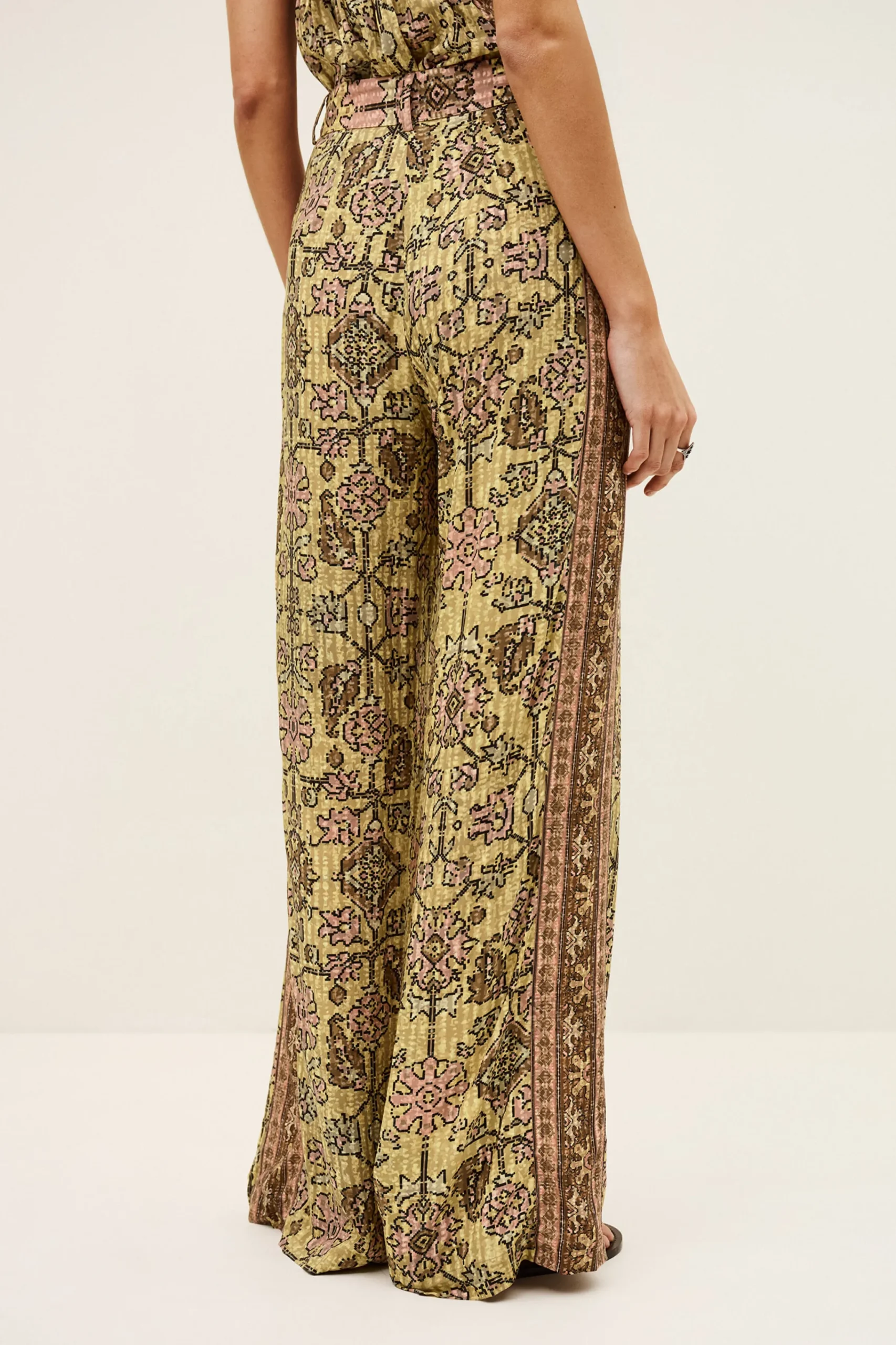 Ba&Sh PALI pantalon large JAUNE Sale