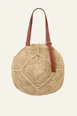 Ba&Sh PALMA panier raphia NATUREL Clearance