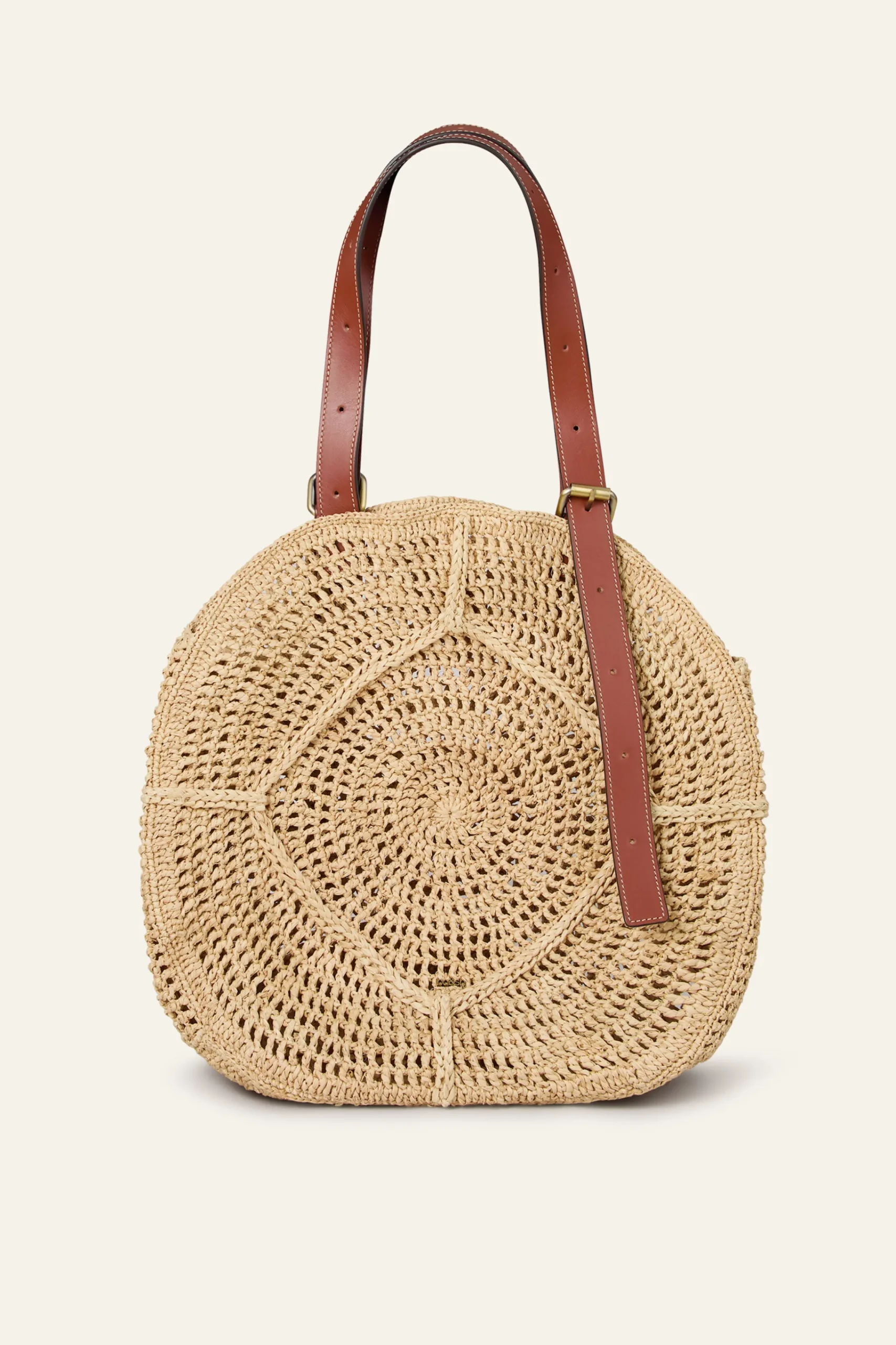 Ba&Sh PALMA panier raphia NATUREL Clearance
