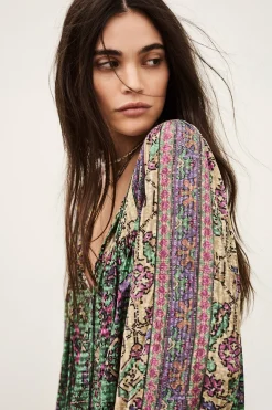 Ba&Sh PAMILA blouse ample VERT Outlet