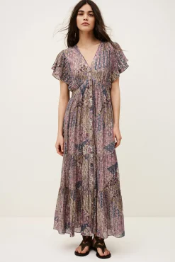 Ba&Sh PARETA robe midi ROSE Online