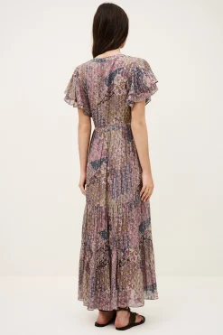 Ba&Sh PARETA robe midi ROSE Online