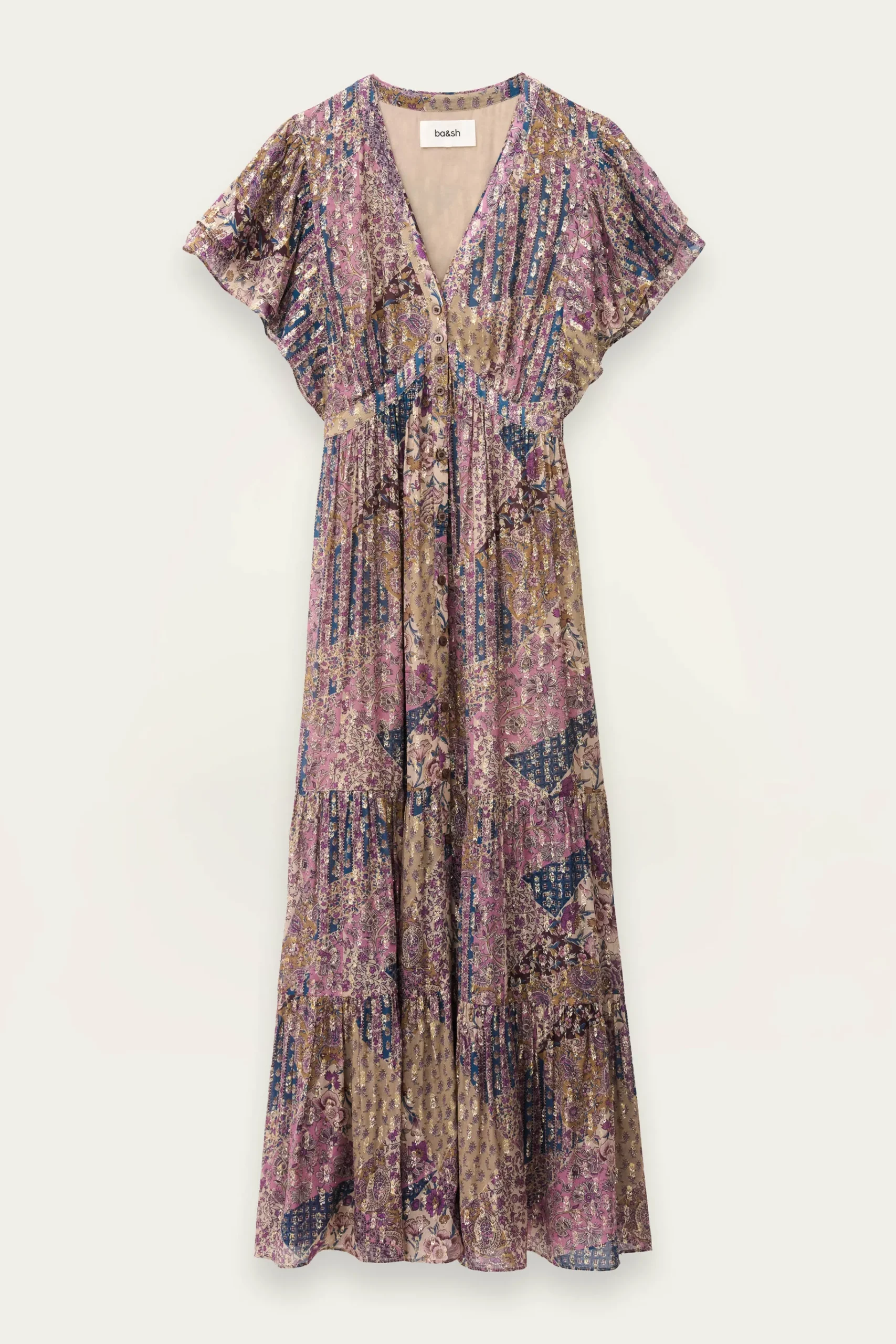 Ba&Sh PARETA robe midi ROSE Online