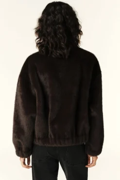 Ba&Sh PAROS veste ample courte MARRON Sale