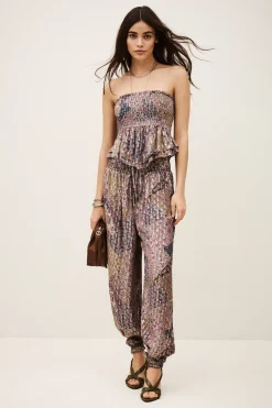 Ba&Sh PARSY pantalon large ROSE Clearance