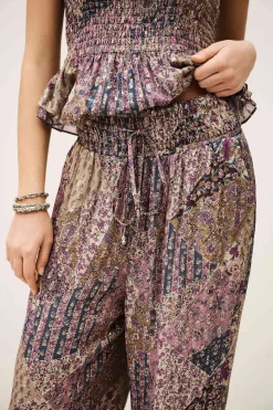 Ba&Sh PARSY pantalon large ROSE Clearance
