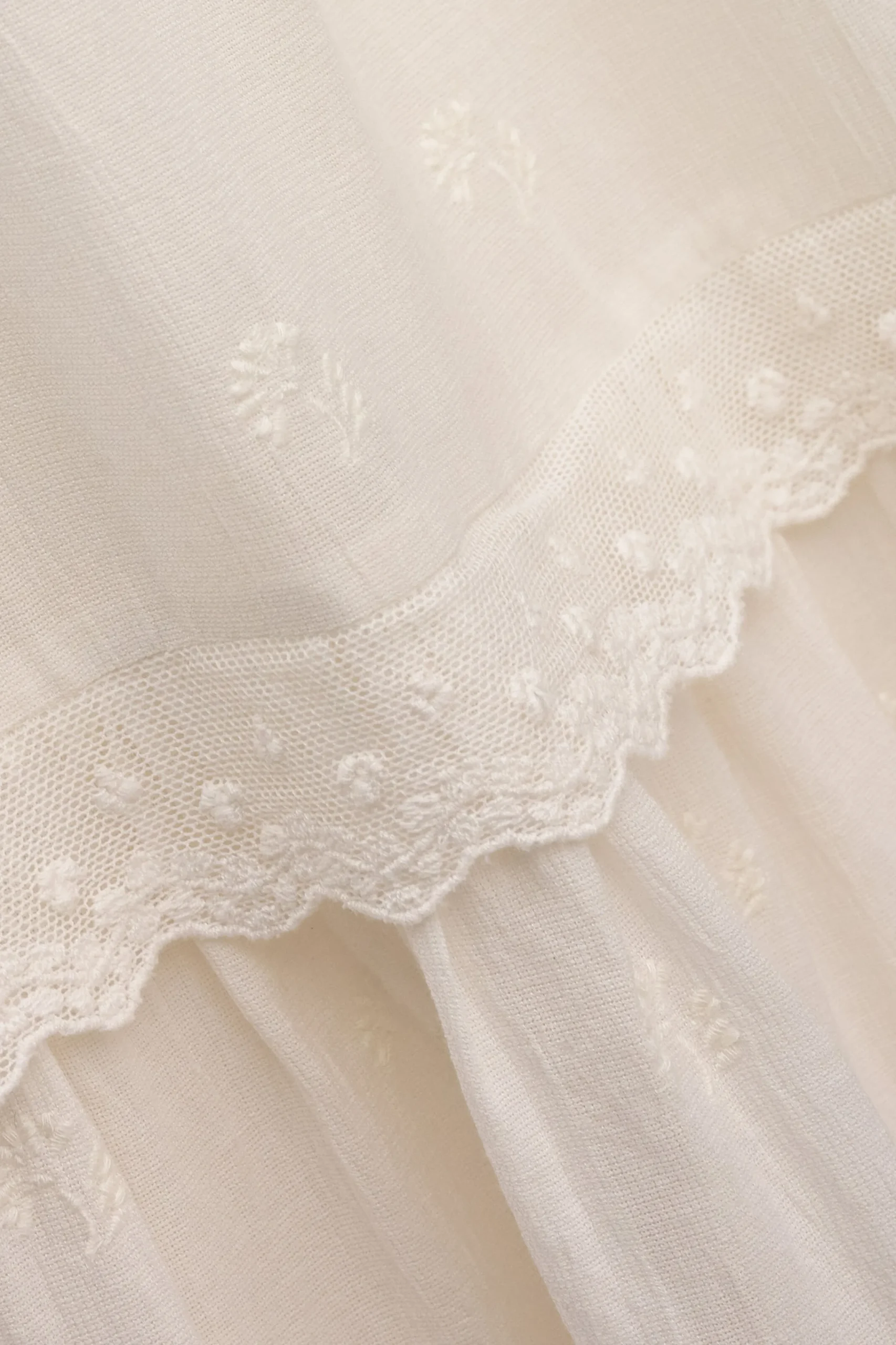 Ba&Sh PENNY robe midi élégante ECRU