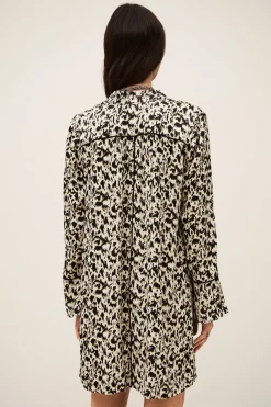 Ba&Sh PERLA robe courte imprimée ECRU Best