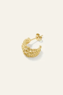 Ba&Sh PERRINE boucles zircon DORE Discount
