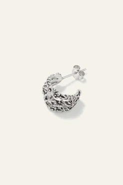 Ba&Sh PERRINE boucles zircon GRIS