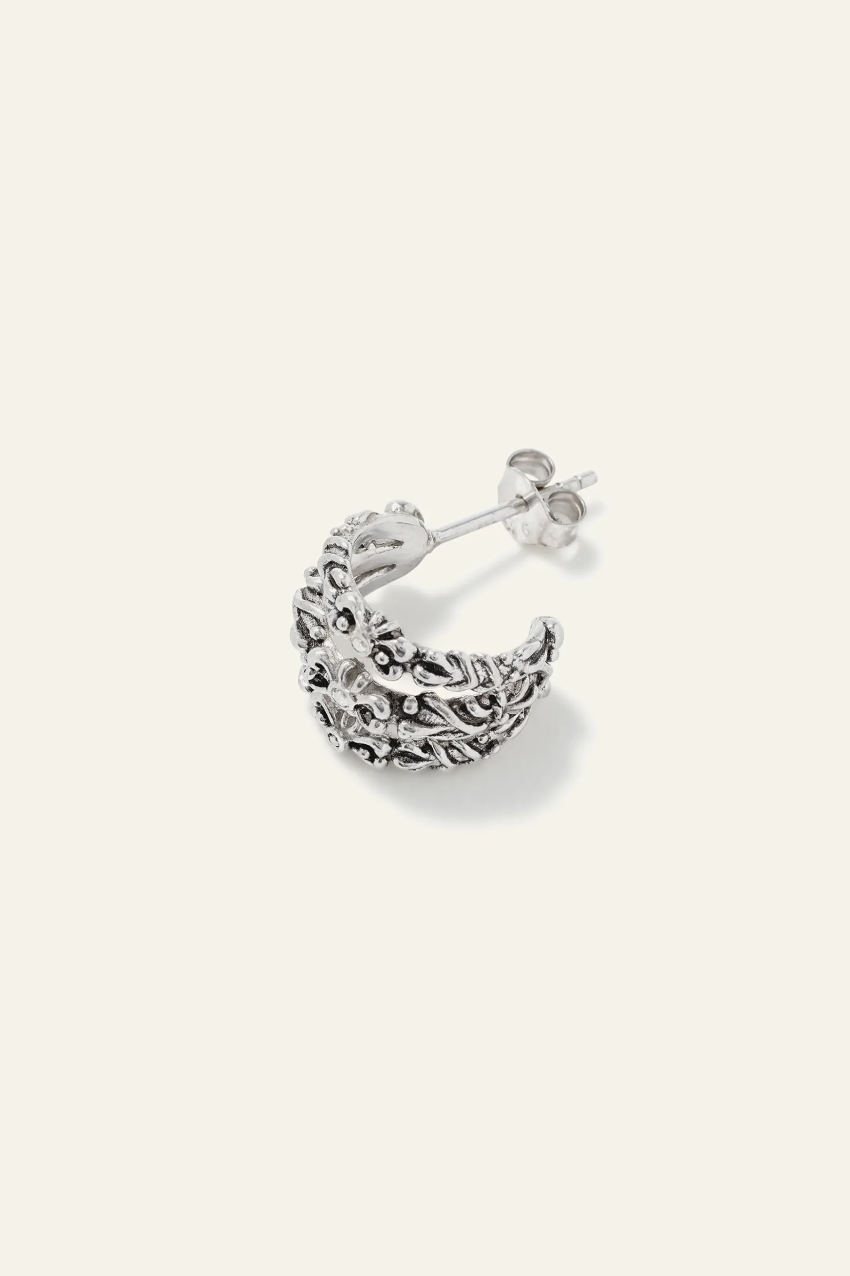Ba&Sh PERRINE boucles zircon GRIS