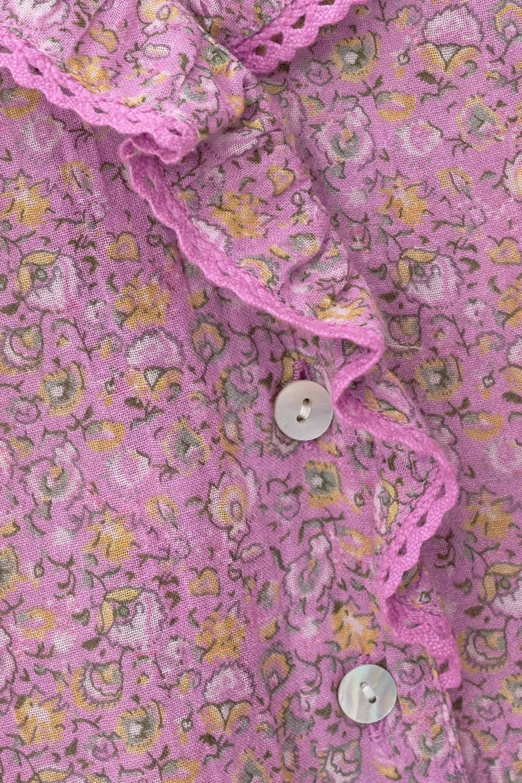 Ba&Sh PHYSALYS chemise imprimée ROSE Discount
