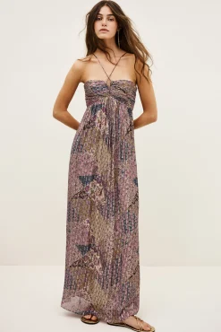 Ba&Sh PIETRA robe longue ROSE Discount