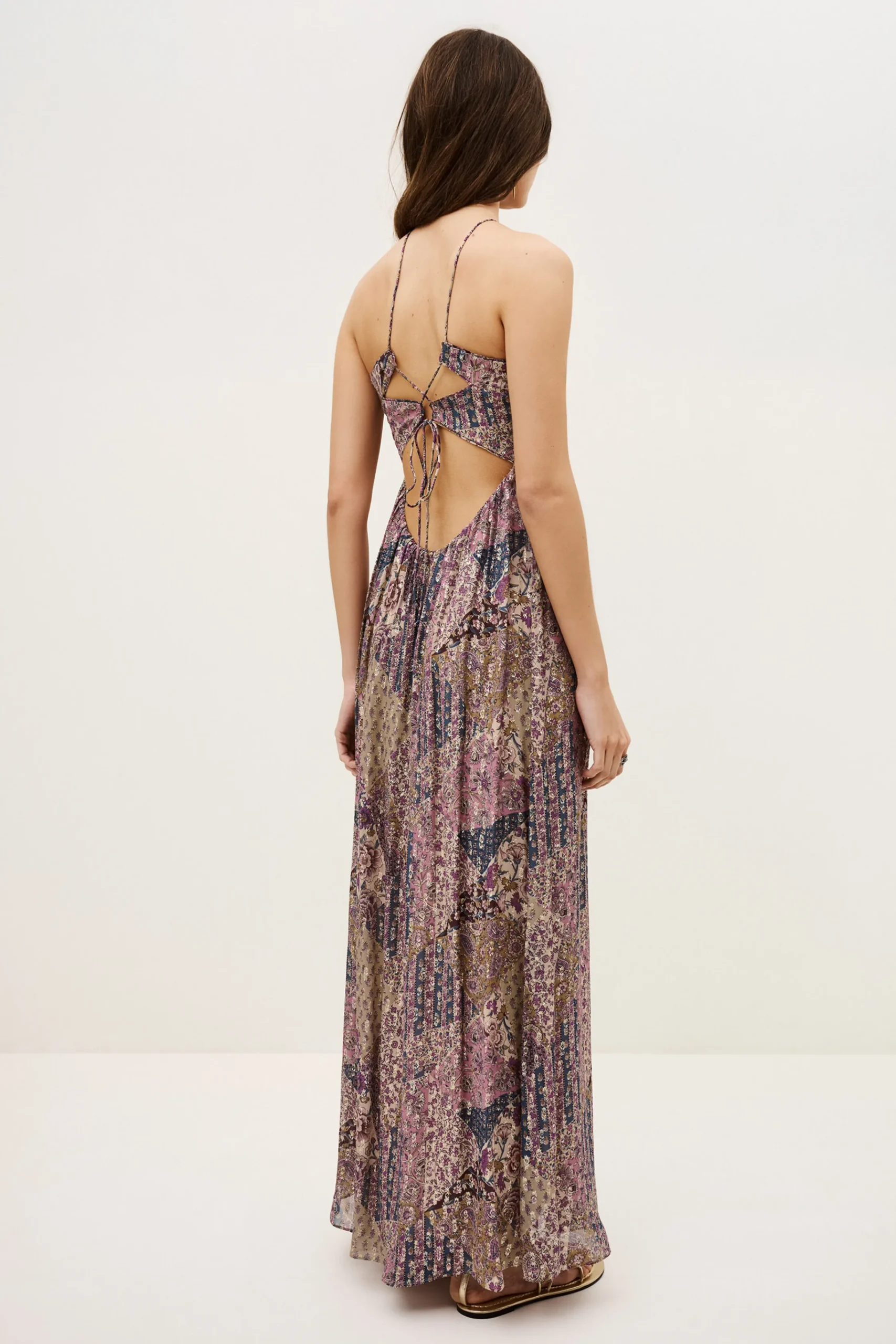 Ba&Sh PIETRA robe longue ROSE Discount